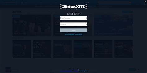 sirius 777 login|SiriusXM Streaming Radio: Listen Now .